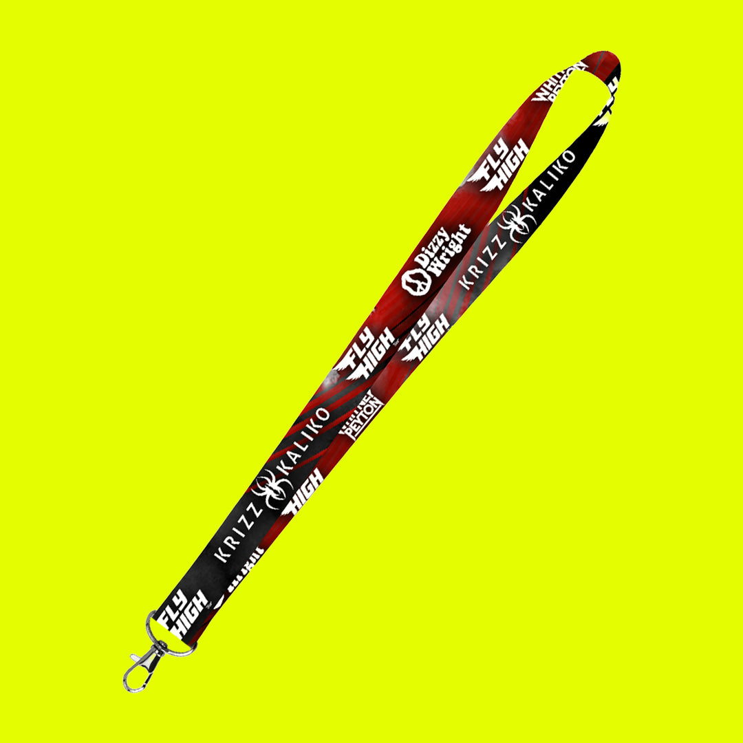 Fly High Tour Lanyards