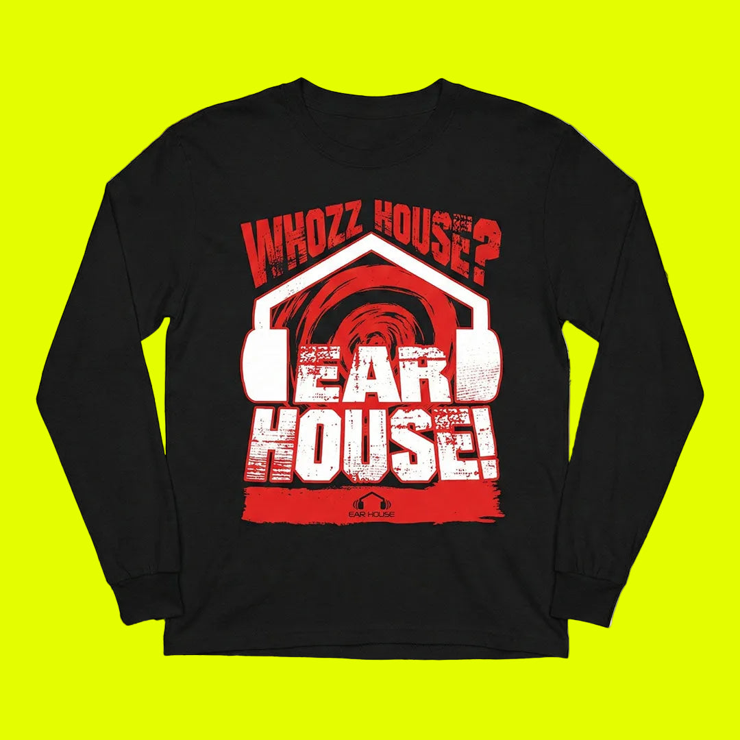Whozz House Long Sleeve Tee – Krizz Kaliko