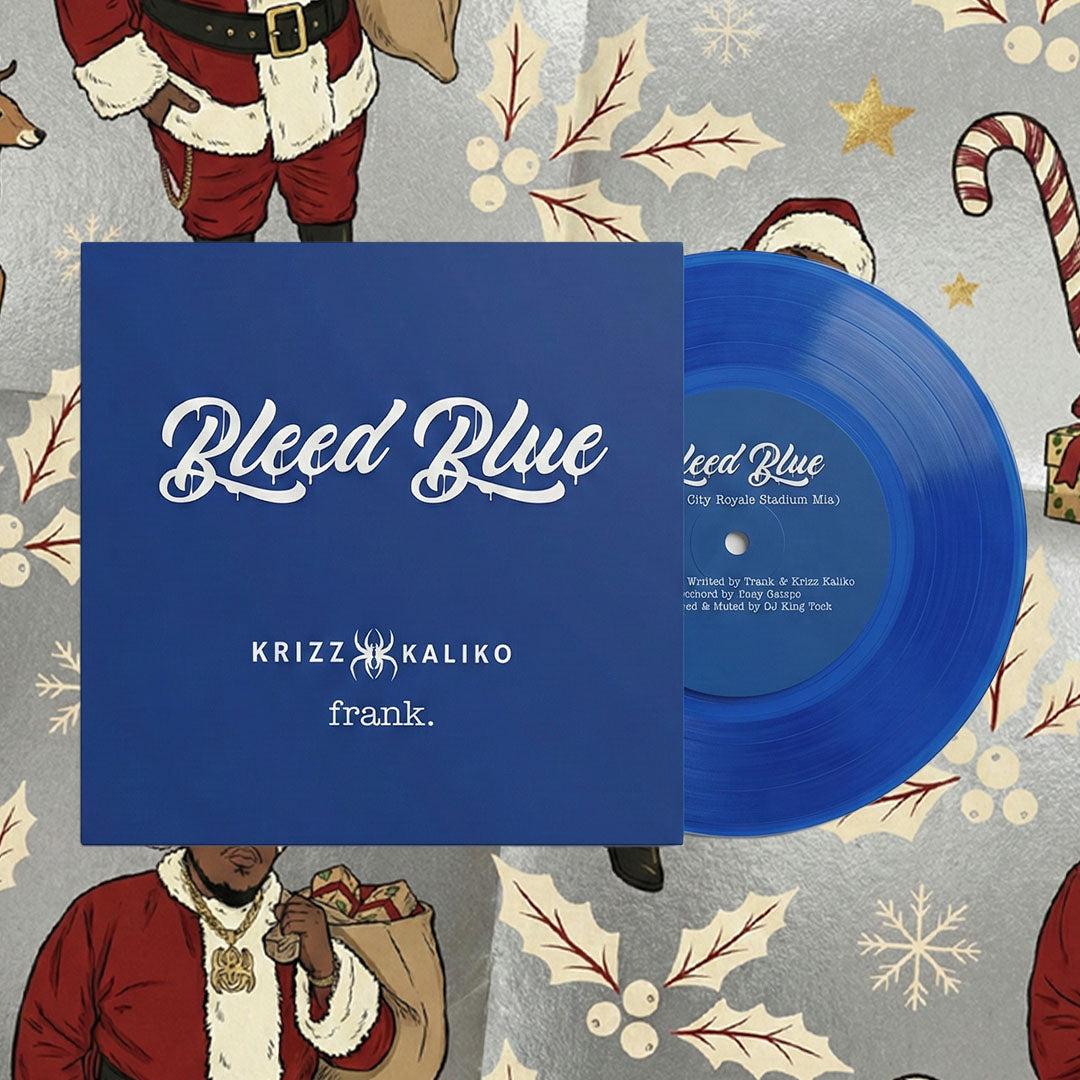 "Bleed Blue" 7-inch Vinyl - Blue Variant (Autographed)